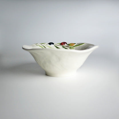 【Bordallo Pinheiro】　ポルトガル　ボルダロピニェイロ　オリーブ　ボウル