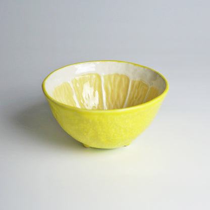 【Bordallo Pinheiro】　ポルトガル　ボルダロピニェイロ　レモン　ボウル