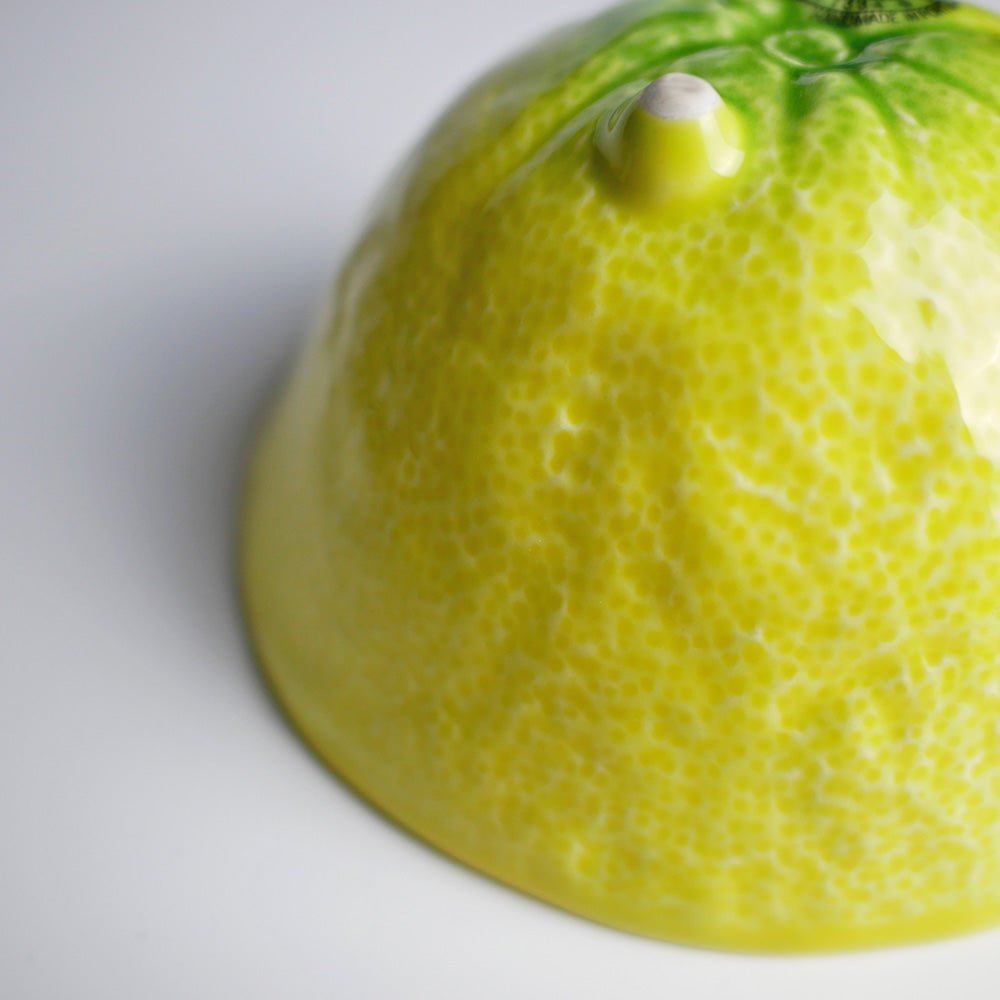 【Bordallo Pinheiro】　ポルトガル　ボルダロピニェイロ　レモン　ボウル