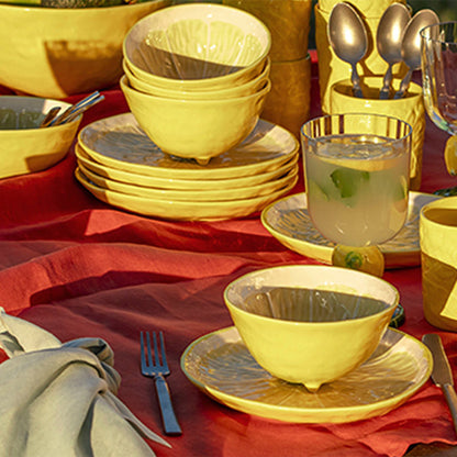 【Bordallo Pinheiro】　ポルトガル　ボルダロピニェイロ　レモン　ボウル