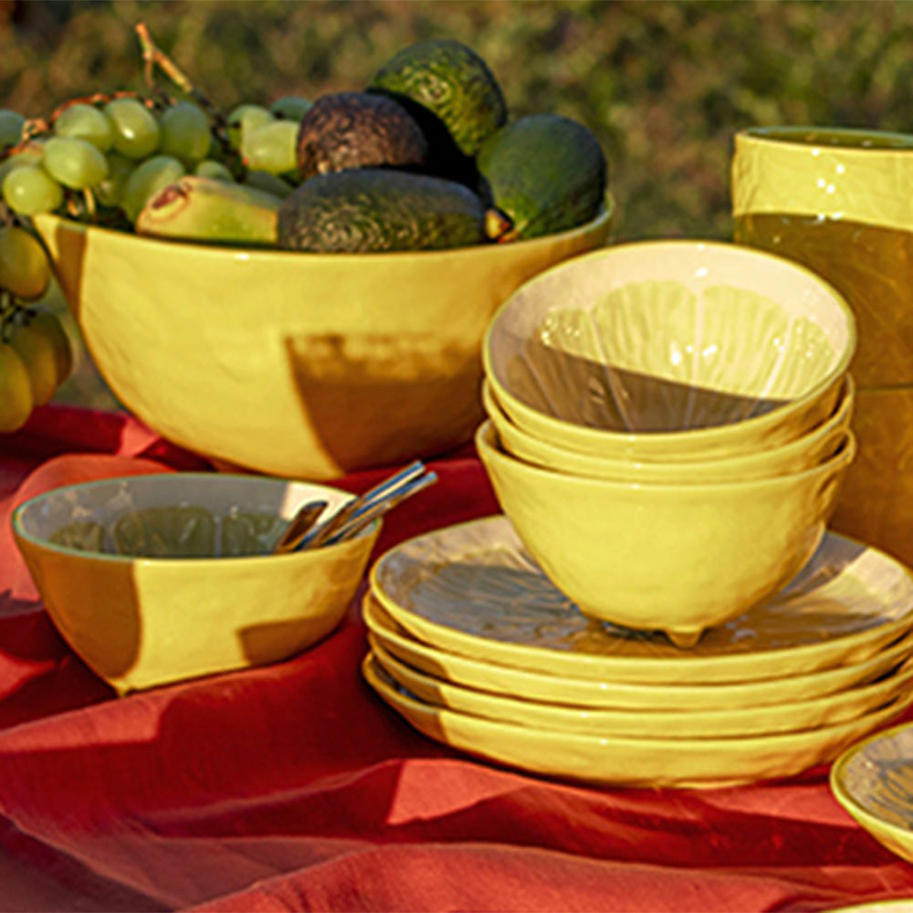 【Bordallo Pinheiro】　ポルトガル　ボルダロピニェイロ　レモン　ボウル