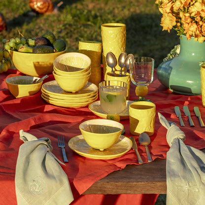 【Bordallo Pinheiro】　ポルトガル　ボルダロピニェイロ　レモン　ボウル