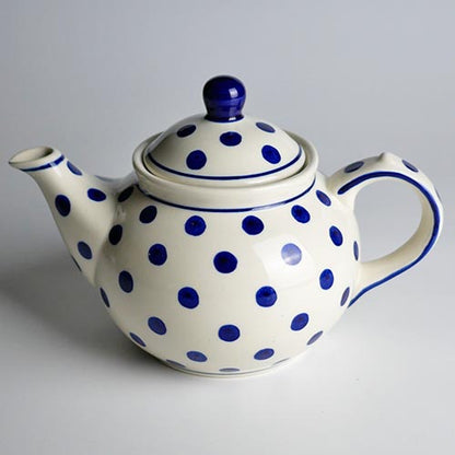ハイゼ　ティーポット　個性的なモチーフと鮮やかな色彩の可愛らしいハンドメイド陶器　200年以上の歴史ある窯元　ドイツ伝統のブンツラウアー陶器