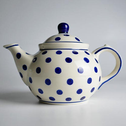 ハイゼ　ティーポット　個性的なモチーフと鮮やかな色彩の可愛らしいハンドメイド陶器　200年以上の歴史ある窯元　ドイツ伝統のブンツラウアー陶器