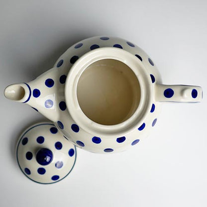 ハイゼ　ティーポット　個性的なモチーフと鮮やかな色彩の可愛らしいハンドメイド陶器　200年以上の歴史ある窯元　ドイツ伝統のブンツラウアー陶器