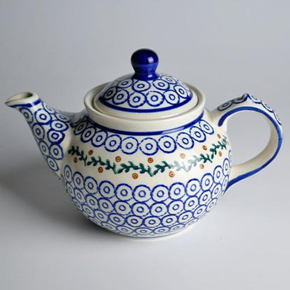 ハイゼ　ティーポット　個性的なモチーフと鮮やかな色彩の可愛らしいハンドメイド陶器　200年以上の歴史ある窯元　ドイツ伝統のブンツラウアー陶器