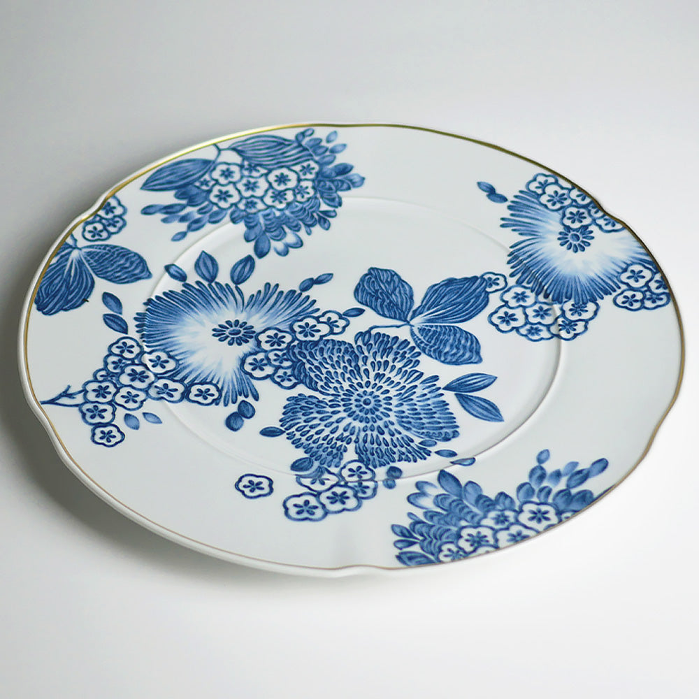 ヴィスタアレグレ　コラリーナ　ブルー　チャージャープレート