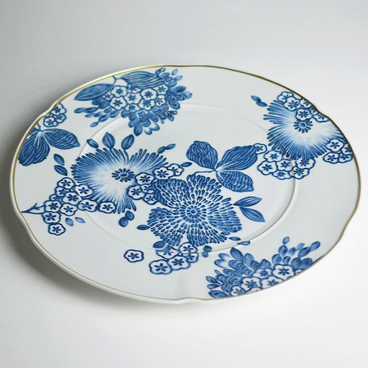 ヴィスタアレグレ　コラリーナ　ブルー　チャージャープレート