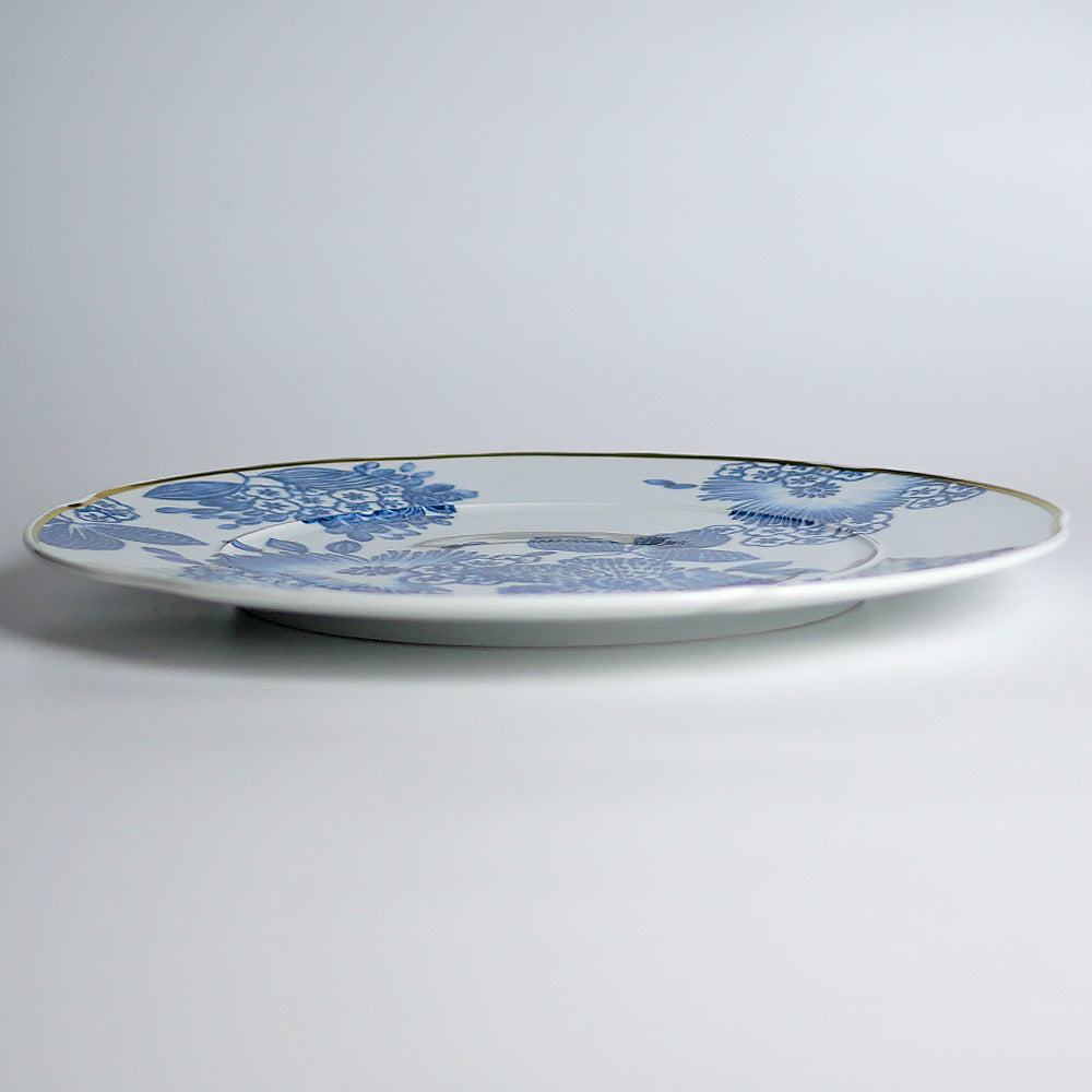 ヴィスタアレグレ　コラリーナ　ブルー　チャージャープレート