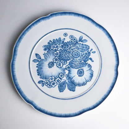 ヴィスタアレグレ　コラリーナ　ブルー　ディナープレート