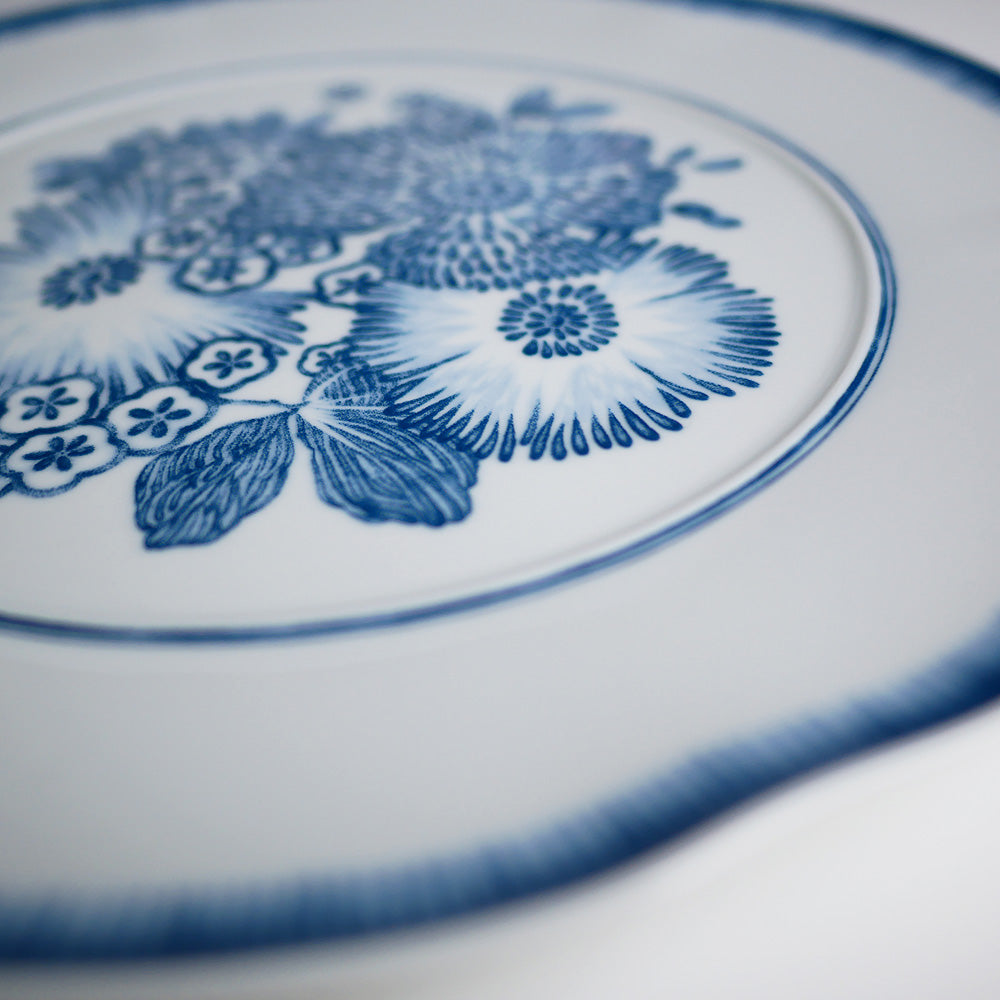 ヴィスタアレグレ　コラリーナ　ブルー　ディナープレート