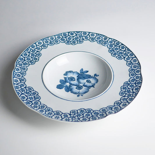 ヴィスタアレグレ　コラリーナ　ブルー　スーププレート