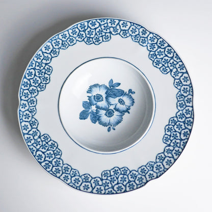 ヴィスタアレグレ　コラリーナ　ブルー　スーププレート