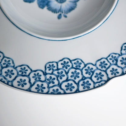 ヴィスタアレグレ　コラリーナ　ブルー　スーププレート