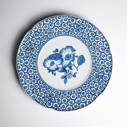 ヴィスタアレグレ　コラリーナ　ブルー　デザートプレート