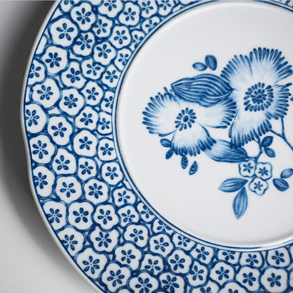 ヴィスタアレグレ　コラリーナ　ブルー　デザートプレート