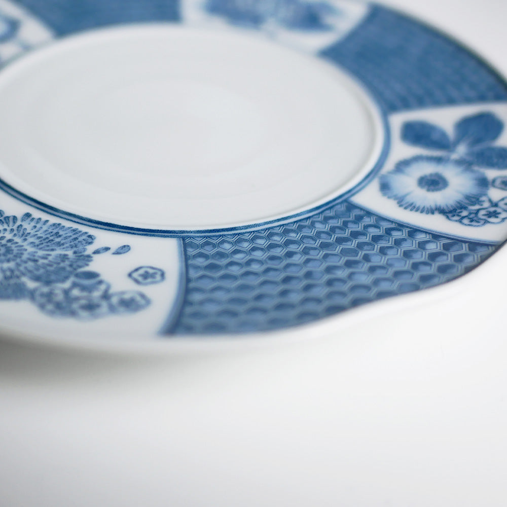 ヴィスタアレグレ　コラリーナ　ブルー　ブレッドプレート