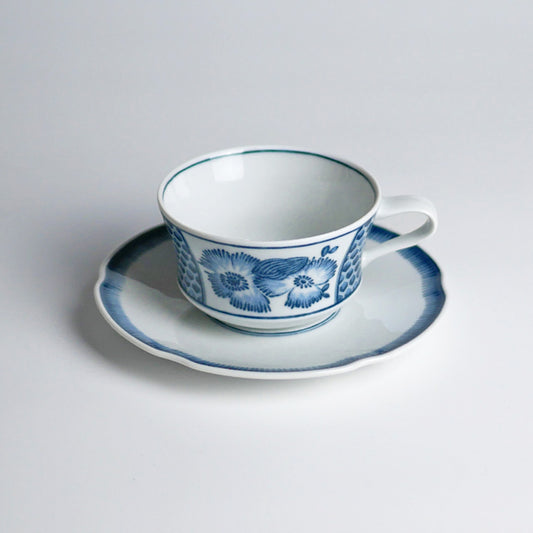 ヴィスタアレグレ　コラリーナ　ブルー　ティーカップ＆ソーサー