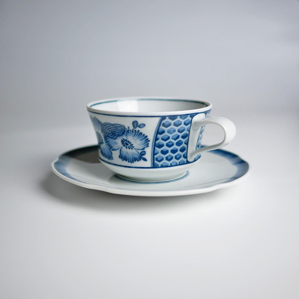 ヴィスタアレグレ　コラリーナ　ブルー　ティーカップ＆ソーサー