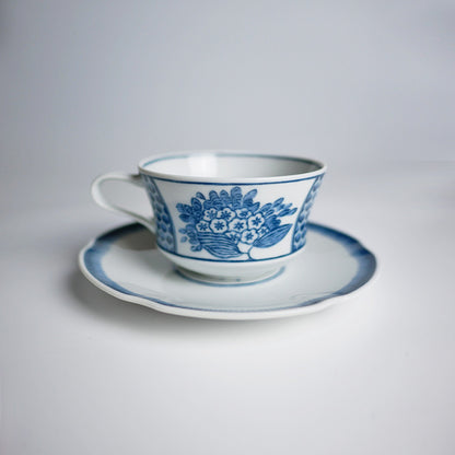 ヴィスタアレグレ　コラリーナ　ブルー　ティーカップ＆ソーサー