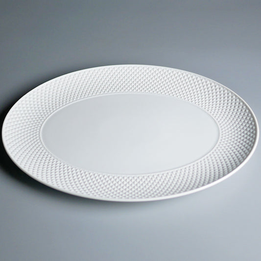 ヴィスタアレグレ　ビコス　ポーセレン　オーバルプラッター