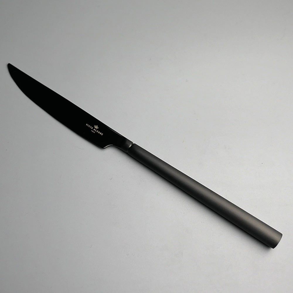 ヴィスタアレグレ　ドーモ　マットブラック　テーブルナイフ