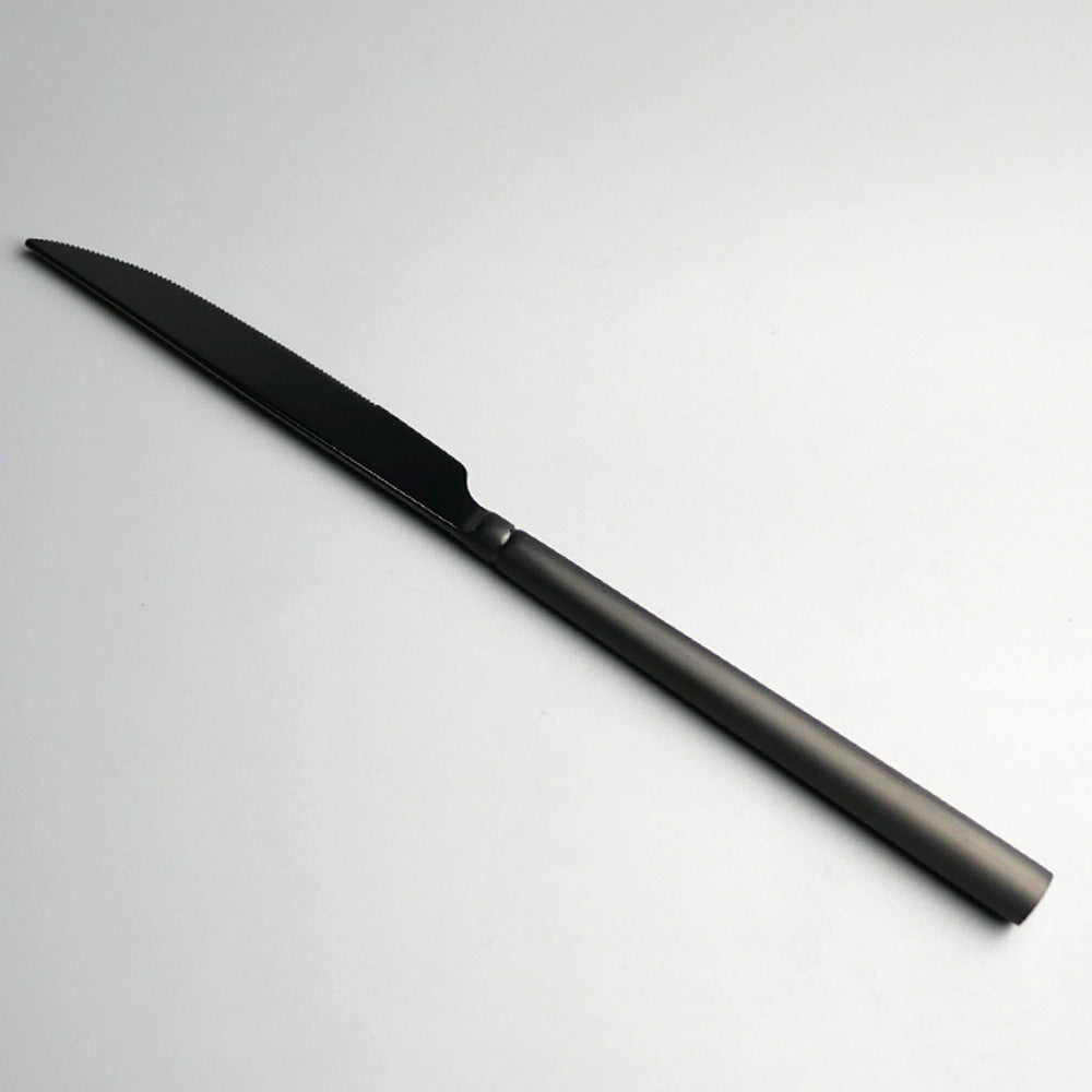 ヴィスタアレグレ　ドーモ　マットブラック　テーブルナイフ