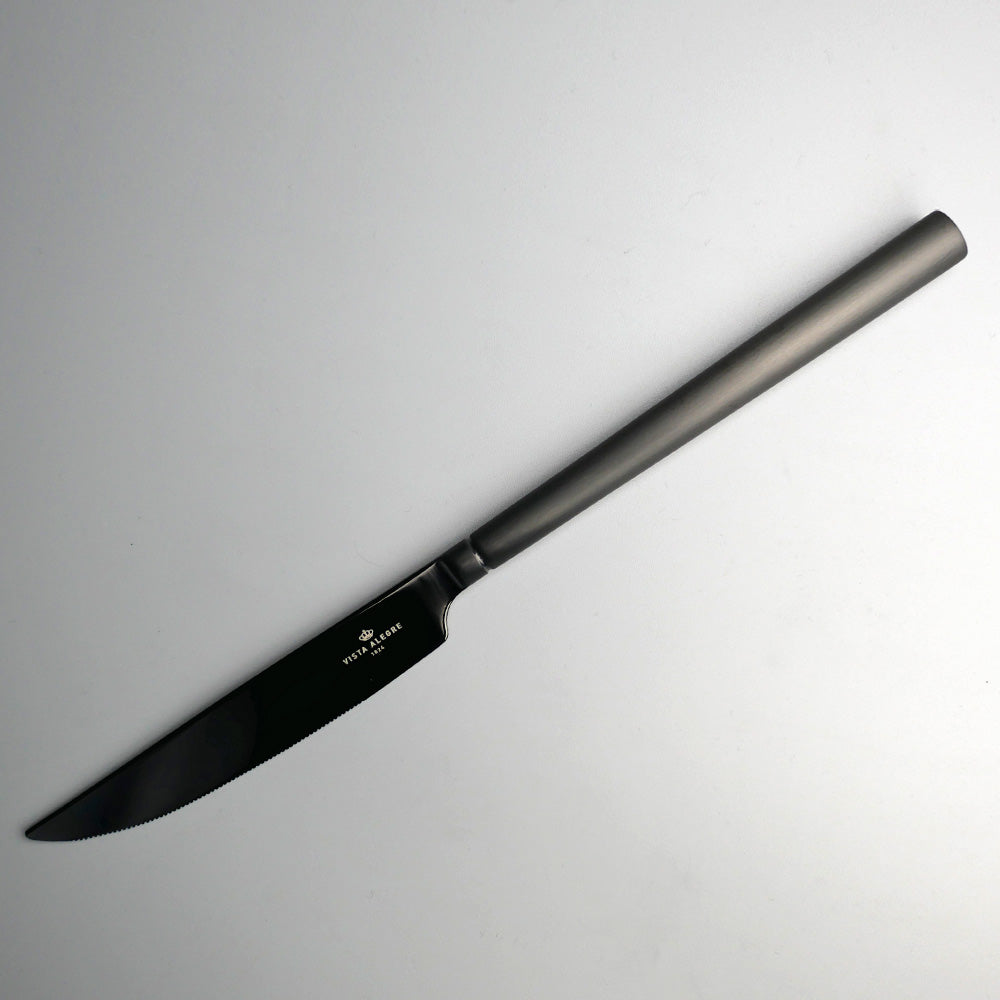 ヴィスタアレグレ　ドーモ　マットブラック　テーブルナイフ