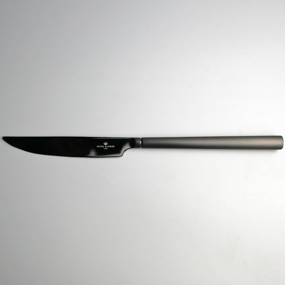 ヴィスタアレグレ　ドーモ　マットブラック　テーブルナイフ