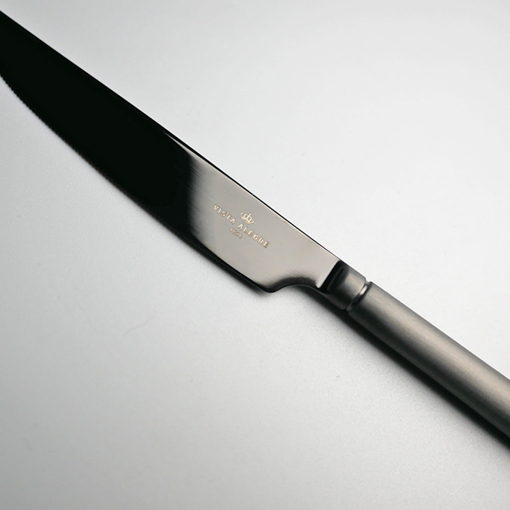 ヴィスタアレグレ　ドーモ　マットブラック　テーブルナイフ