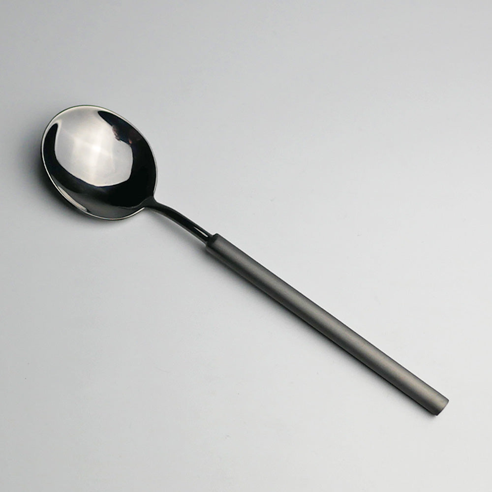 ヴィスタアレグレ　ドーモ　マットブラック　デザートスプーン