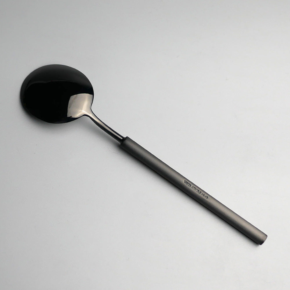 ヴィスタアレグレ　ドーモ　マットブラック　デザートスプーン