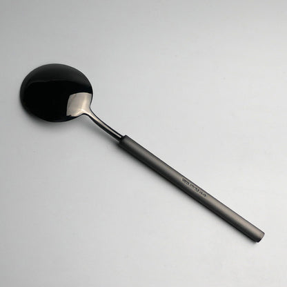 ヴィスタアレグレ　ドーモ　マットブラック　デザートスプーン