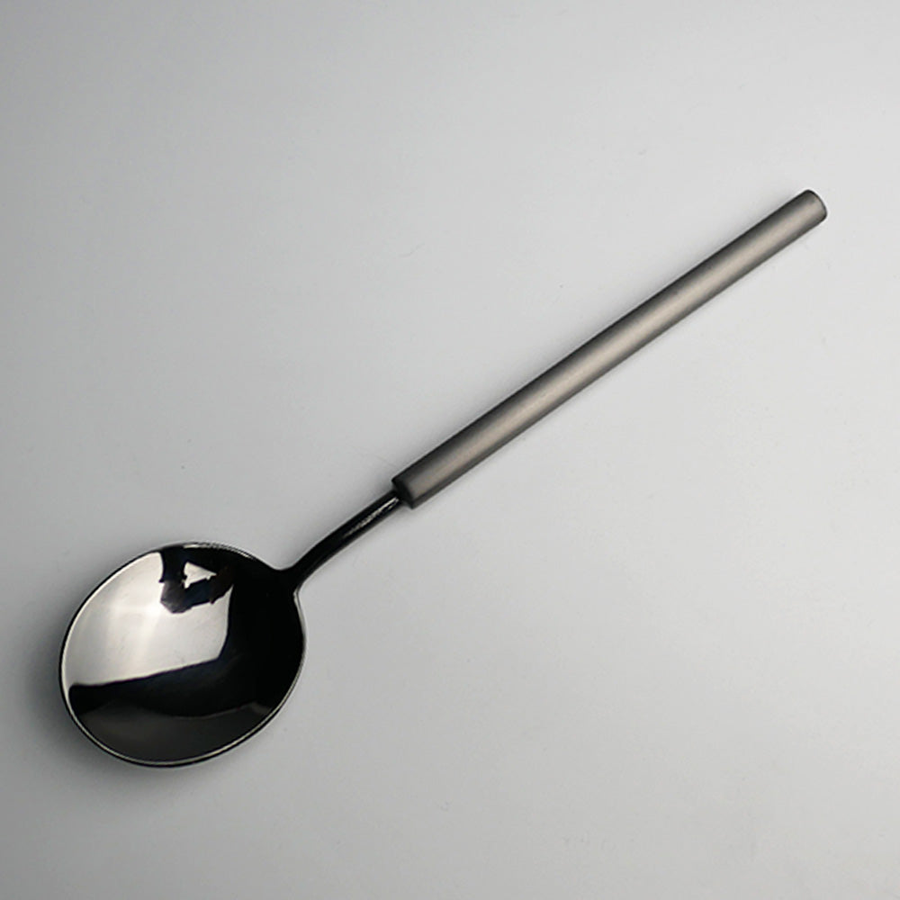 ヴィスタアレグレ　ドーモ　マットブラック　デザートスプーン