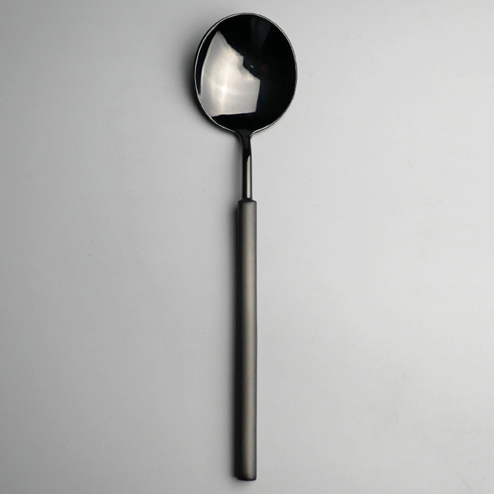 ヴィスタアレグレ　ドーモ　マットブラック　デザートスプーン