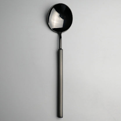 ヴィスタアレグレ　ドーモ　マットブラック　デザートスプーン