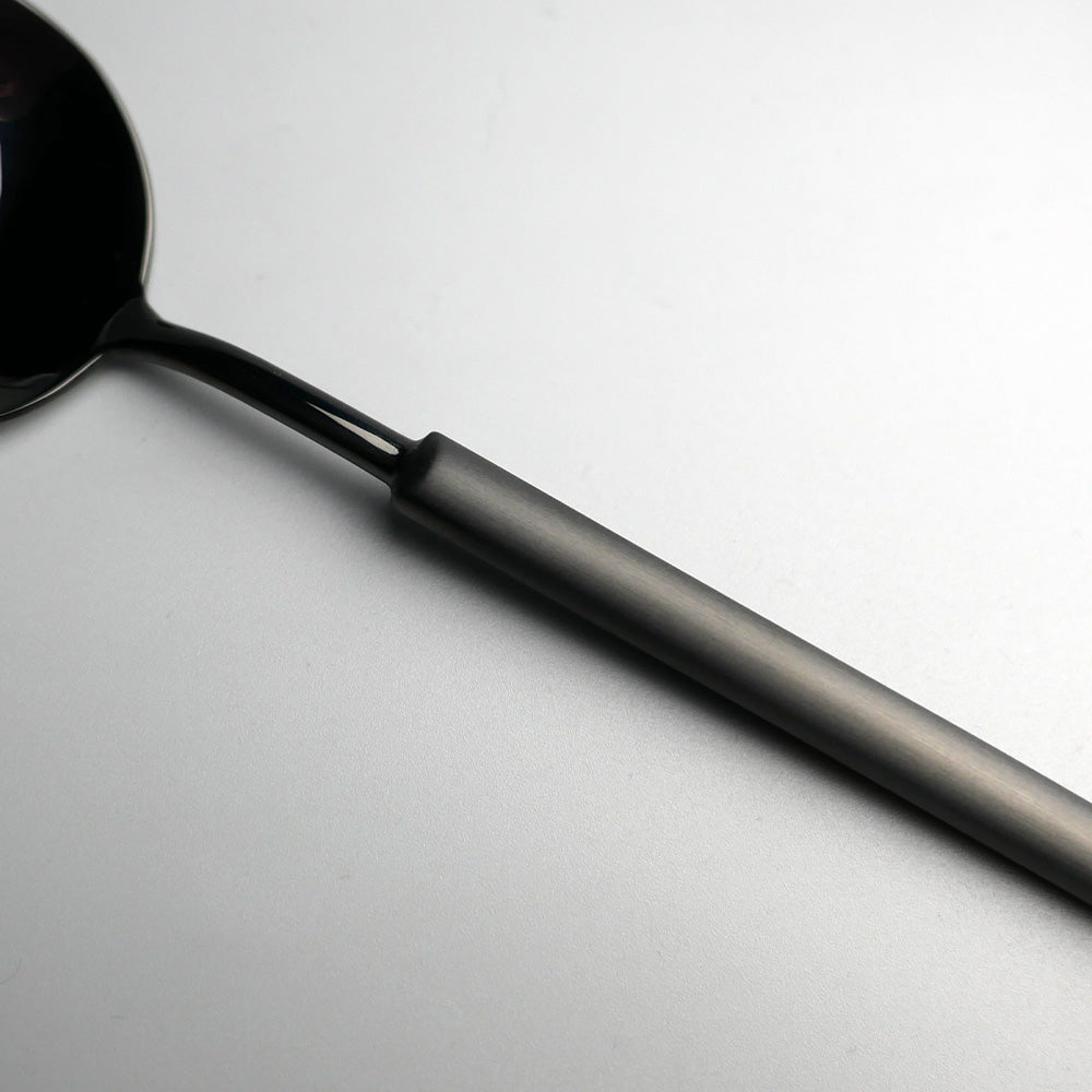 ヴィスタアレグレ　ドーモ　マットブラック　デザートスプーン