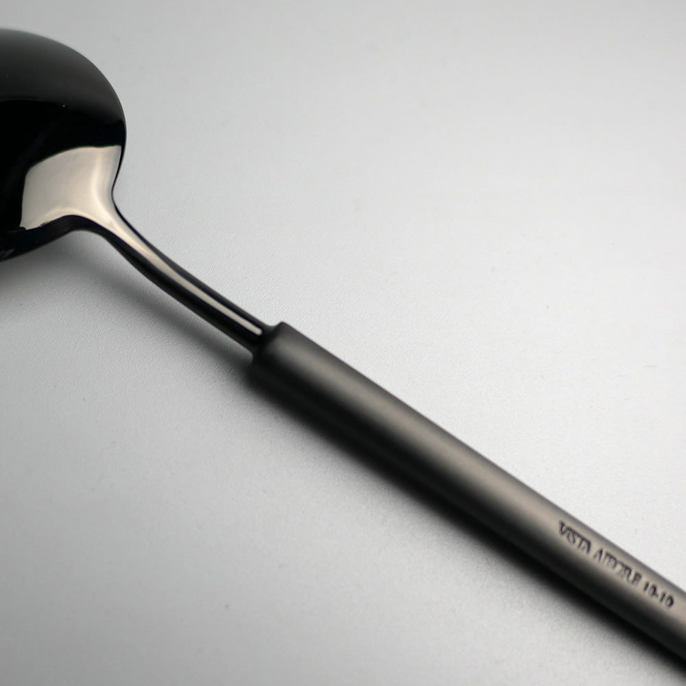 ヴィスタアレグレ　ドーモ　マットブラック　デザートスプーン